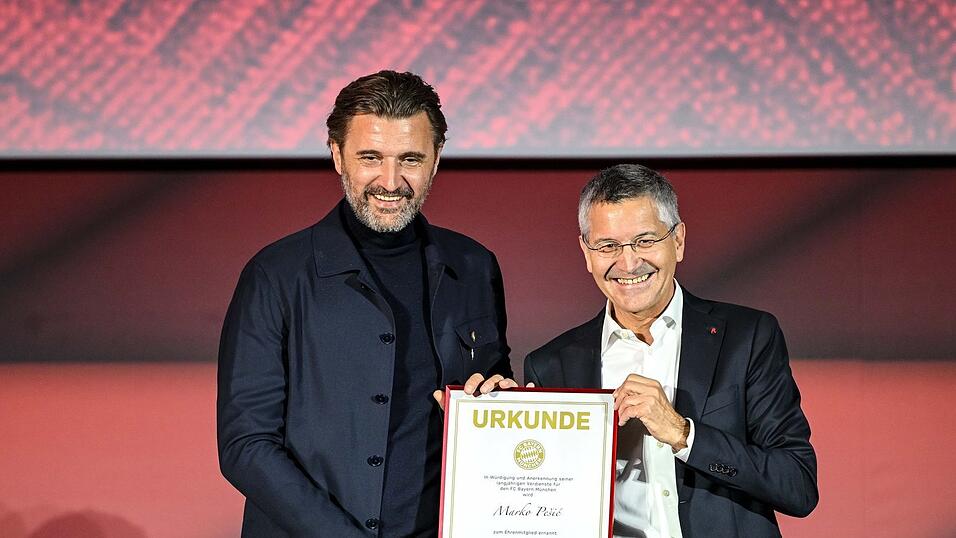 Marko Pesic (links) und Präsident Herbert Hainer werden künftig noch enger zusammenarbeiten. (Archivbild) Marko Pesic (links) und Präsident Herbert Hainer werden künftig noch enger zusammenarbeiten. (Archivbild)