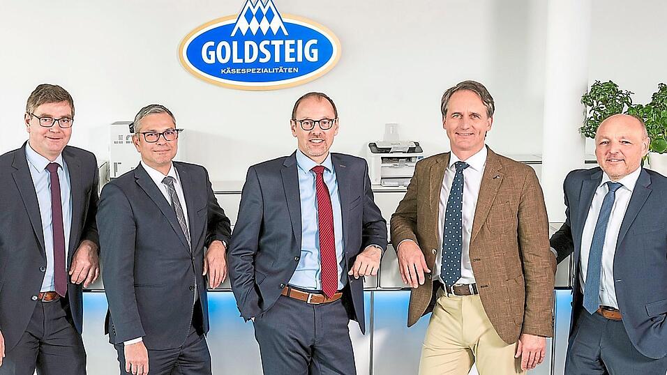 Das ist die Gesch&auml;ftsleitung der Goldsteig-K&auml;sereien.