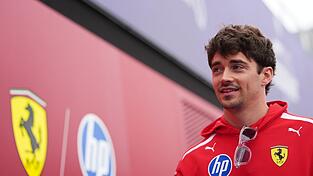Schnellster im Auftakttraining: Ferrari-Pilot Charles Leclerc.