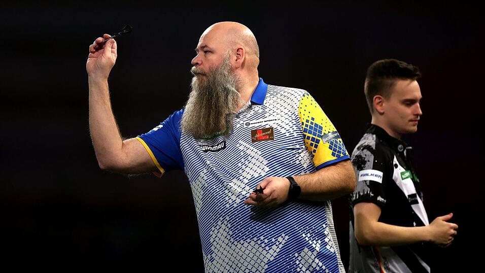 Der Schwede Harrysson steht erstmals im Achtelfinale.