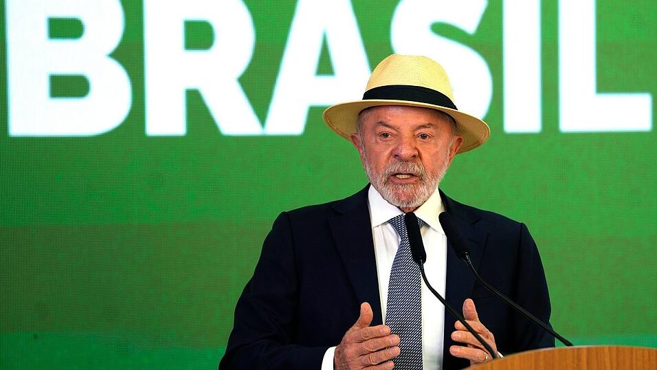 Der brasilianische Präsident Luiz Inácio Lula da Silva feiert die Entdeckung von Erdöl vor Brasiliens Nordküste. (Archivbild) Der brasilianische Präsident Luiz Inácio Lula da Silva feiert die Entdeckung von Erdöl vor Brasiliens Nordküste. (Archivbild)
