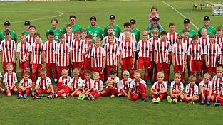 Teilnehmer am SG-Fußballcamp Teilnehmer am SG-Fußballcamp