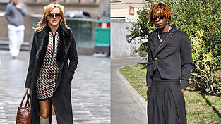 Bei der Pariser Fashion Week kann man viele der aktuell angesagten Klamotten finden. Bei der Pariser Fashion Week kann man viele der aktuell angesagten Klamotten finden.
