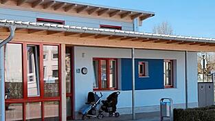 Auch die Kinderkrippe Schatzkiste liegt in der Böhmerwaldstraße.