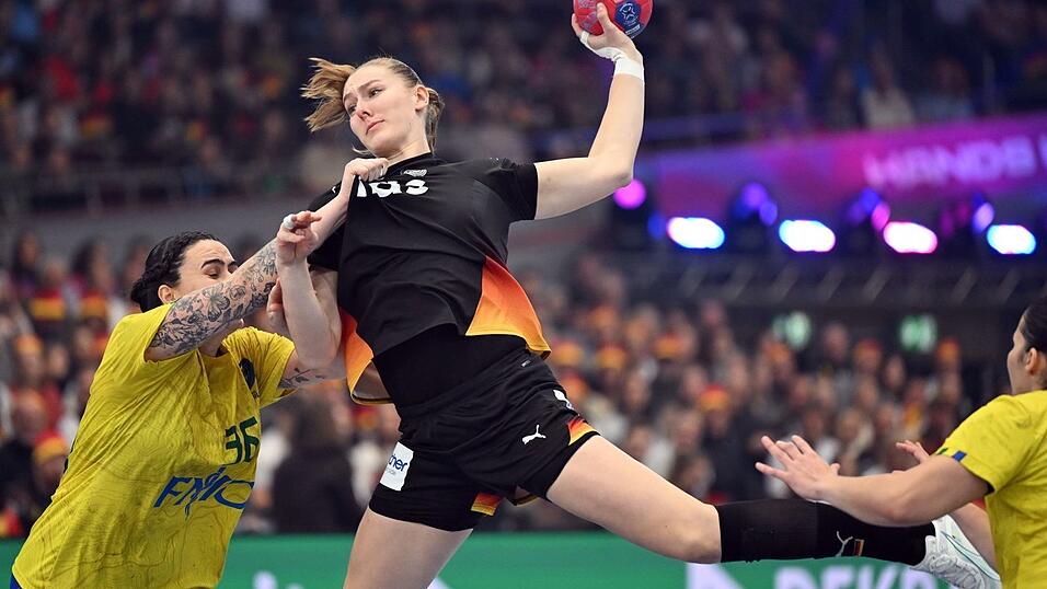 Niemand im DHB-Team springt so hoch wie Viola Leuchter. Niemand im DHB-Team springt so hoch wie Viola Leuchter.