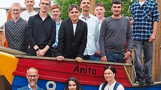 Der diesjährige Abschlussjahrgang an der Herzog-Georg-Schule.