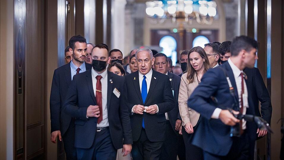Israels Regierungschef Netanjahu ist derzeit in den USA.