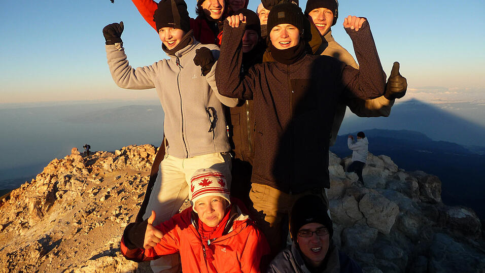 Teneriffa - Gipfelstürmer. Teneriffa - Gipfelstürmer.