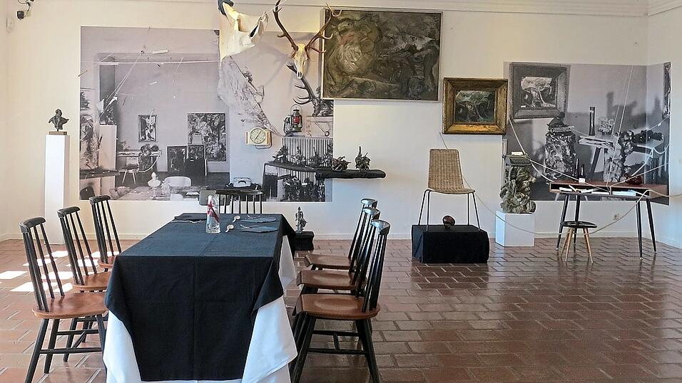 'Schöner Wohnen', Teil der Installation im Cordonhaus