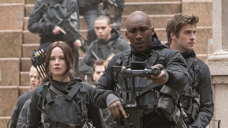 Das Bild zeigt eine Szene aus 'Tribute von Panem - Mockingjay 2'.