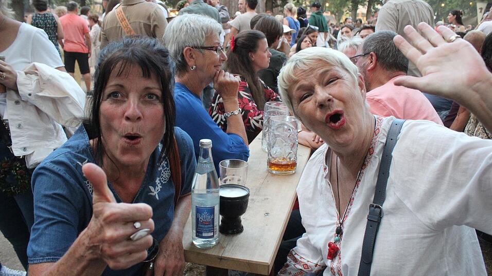 Der Zehrplatz war am Samstag, 22. Juli, gut besucht.