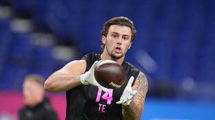 Tight End Marlin Klein wurde von den Houston Texans im NFL-Draft bereits in der zweiten Runde ausgew&auml;hlt. (Archivbild)