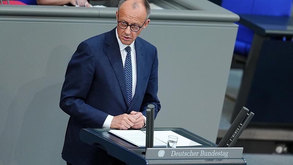 Bundeskanzler Friedrich Merz (CDU) wirbt in seiner ersten Regierungserkl&auml;rung f&uuml;r eine gemeinsame Kraftanstrengung.