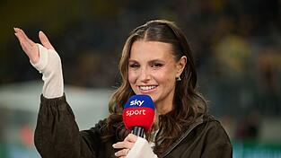 Die Sportmoderatorin Laura Wontorra hat ihre Babyvorfreude mit ihren Followern geteilt. (Archivbild)