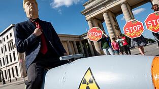 &laquo;Eine Atomwaffe sollte niemals von irgendjemandem eingesetzt werden d&uuml;rfen&raquo;, meint Donald Trump. (Archivbild)