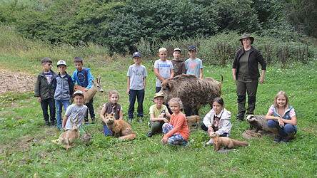 Beim Ferienprogramm der Stadt bieten die Hadersbacher Jäger seit Jahren Kindern die Möglichkeit, die heimische Natur kennen zu lernen.