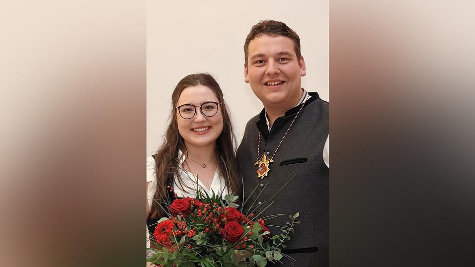 Johanna Huber und Florian Glück sind das Prinzenpaar in der Gammelsdorfer Faschingssaison 2026.
