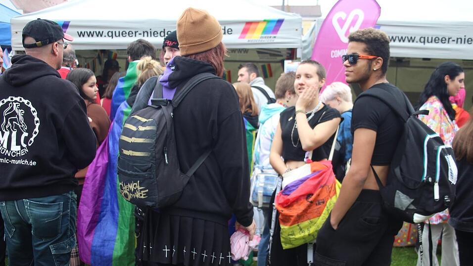 In Landshut fand am Samstag der Christopher Street Day statt.