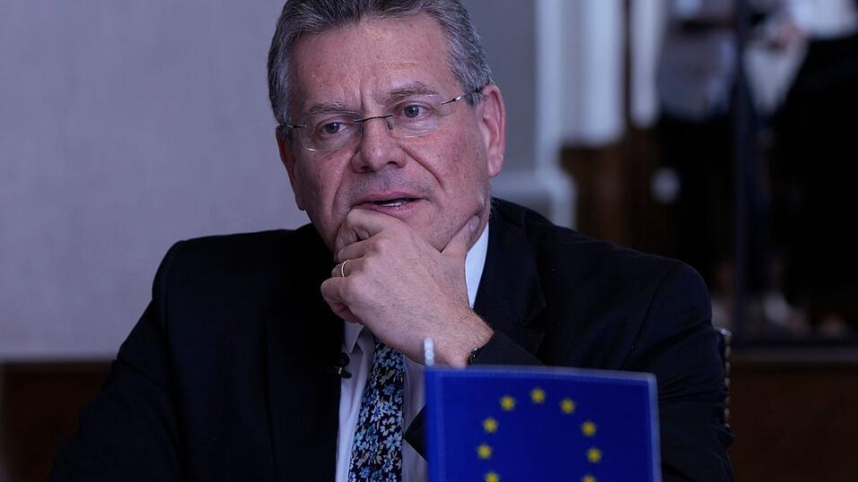 EU-Kommissar f&uuml;r Handel Maros Sefcovic m&ouml;chte sich in Peking f&uuml;r ausgeglicheneren Handel einsetzen. (Archivbild)