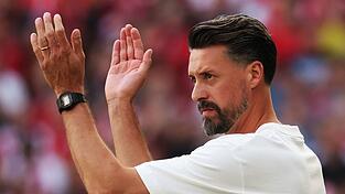 Sandro Wagner denkt schon an das Duell mit den Bayern.