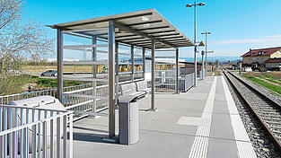 Der Bahnhof Straubing-Hafen ist bereits zum Zukunftsbahnhof umgewandelt worden. Der Bahnhof Straubing-Hafen ist bereits zum Zukunftsbahnhof umgewandelt worden.