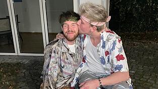 Unser Autor Matthias Keck (rechts) mit seinem Partner Alex.