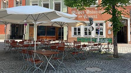 Wirtin Marina G&uuml;lmez wird das 'Wei&szlig;e Br&auml;uhaus zum Krenkl' nach fast 23 Jahren aufgeben und in Rente gehen.