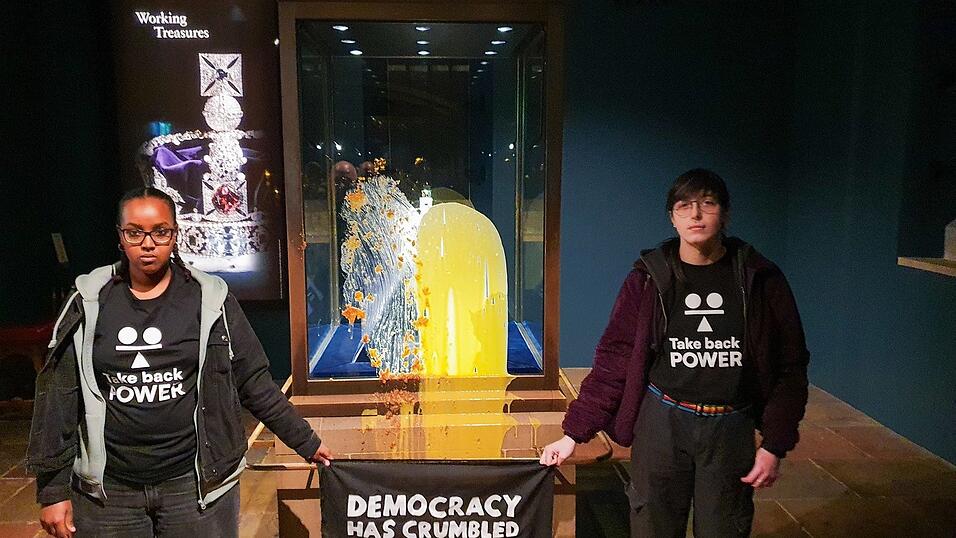 Die Aktivisten hatten eine klare Botschaft. Die Aktivisten hatten eine klare Botschaft.