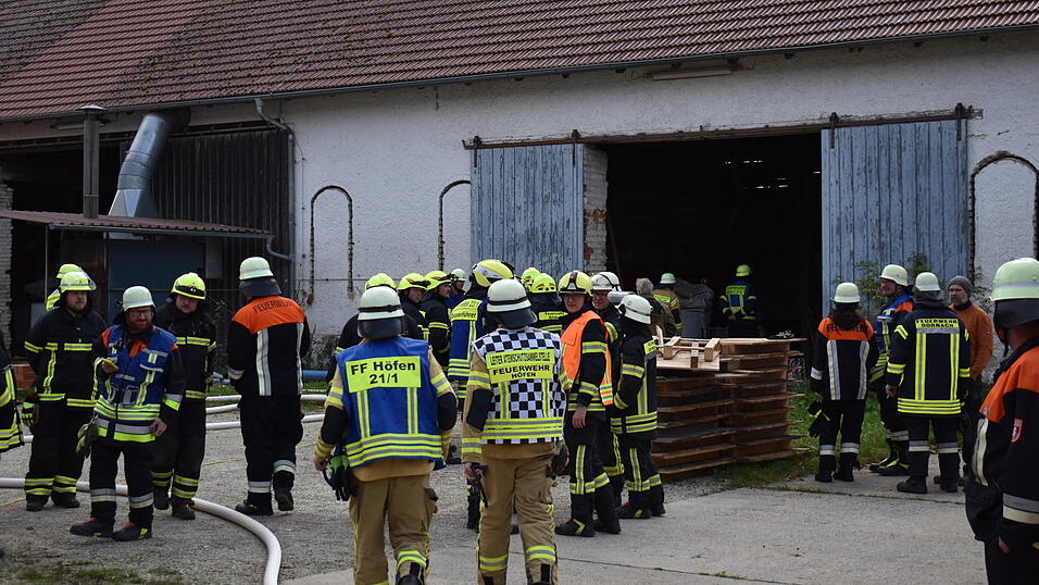 Feuerwehren aus zahlreichen Gemeinden waren im Einsatz. 