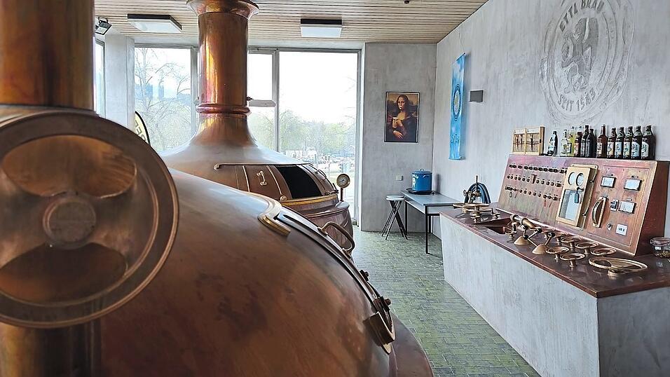 Im Sudhaus der Brauerei