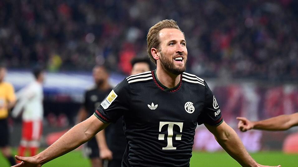 Zur Stelle, wenn es wichtig ist: Bayern-Torj&auml;ger Harry Kane.
