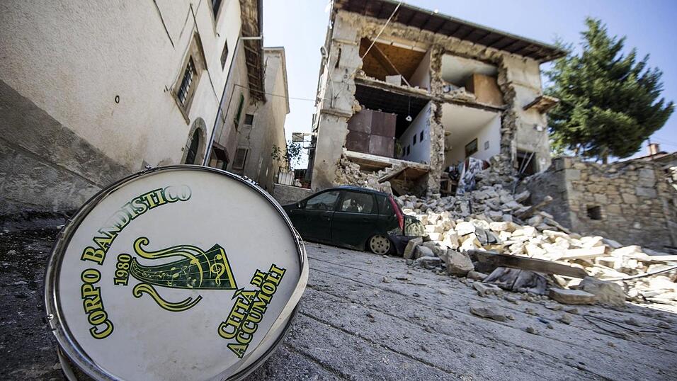 Insgesamt starben bei dem Erdbeben im August 2016 mindestens 299 Menschen. (Archivbild)