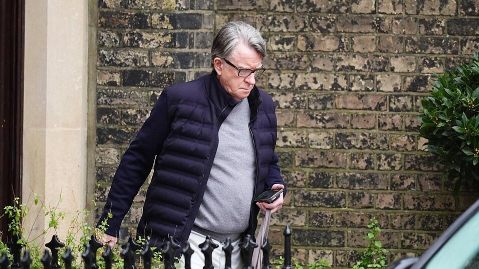 Der fr&uuml;here britische US-Botschafter Peter Mandelson wurde festgenommen. (Archivbild)