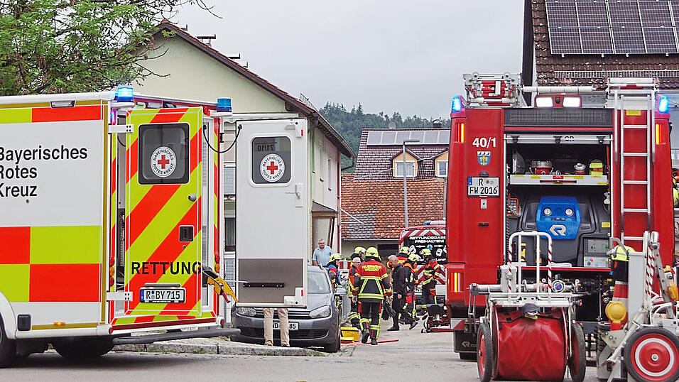 In einer Wiesenter Hofeinfahrt ist es am Freitag zu einem Unfall gekommen.