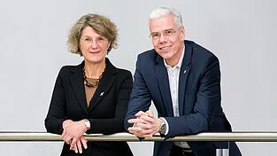 Krones-Vorstandsvorsitzender Christoph Klenk und Finanzvorständin Uta Anders