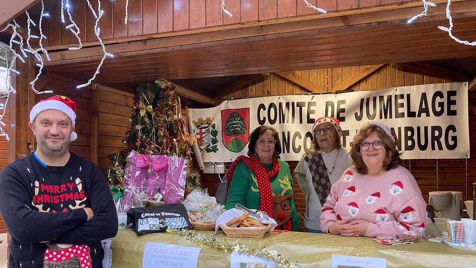 Im franz&ouml;sischen Liancourt betreiben einige Vertreter des Partnerschaftsvereins Liancourt-Mainburg einen Stand auf dem Weihnachtsmarkt.