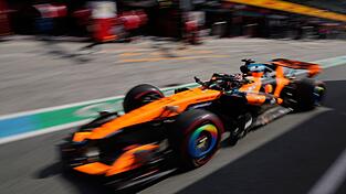 Nicht zu schlagen in der Qualifikation: Lando Norris. Nicht zu schlagen in der Qualifikation: Lando Norris.
