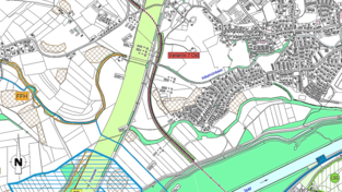 Die Westtangente soll den innerstädtischen Verkehr entlasten. Im Bausenat wurde jetzt die Variante sieben Ost beschlossen. Die Westtangente soll den innerstädtischen Verkehr entlasten. Im Bausenat wurde jetzt die Variante sieben Ost beschlossen.