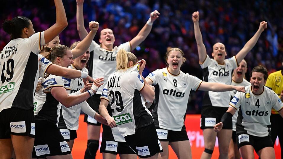 Der Jubel kennt keine Grenzen: Die DHB-Frauen spielen um WM-Gold. Der Jubel kennt keine Grenzen: Die DHB-Frauen spielen um WM-Gold.