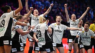 Der Jubel kennt keine Grenzen: Die DHB-Frauen spielen um WM-Gold. Der Jubel kennt keine Grenzen: Die DHB-Frauen spielen um WM-Gold.