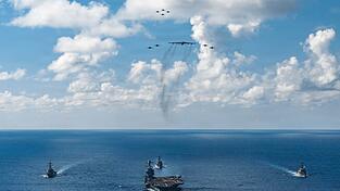 Das US-Milit&auml;r hat in der Region zahlreiche Kriegsschiffe zusammengezogen, die teils auch im Kampf gegen angebliche Drogenschmuggler eingesetzt werden. (Symbolbild)