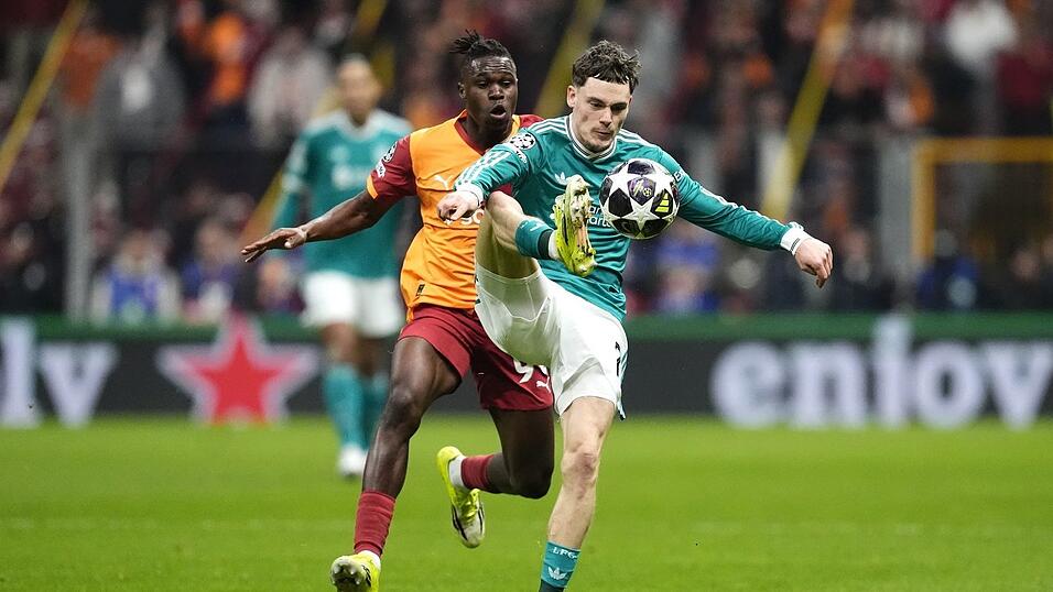 Florian Wirtz stand f&uuml;r Liverpool in der Anfangself gegen Galatasaray.