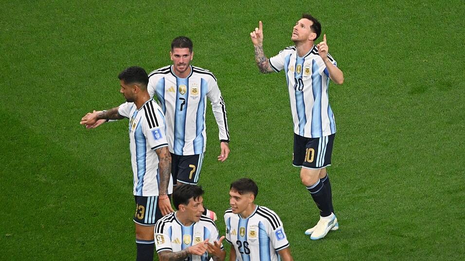 Lionel Messi ist jetzt alleiniger WM-Rekordtorschütze. Lionel Messi ist jetzt alleiniger WM-Rekordtorschütze.