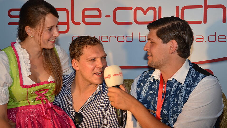 Die Single- und Liebes-Couch am Samstag, 9.. August. (Foto: Raphaela Landherr)