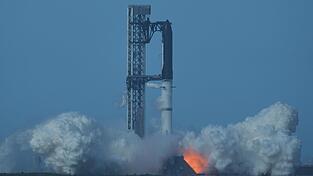 Ein weiterer geplanter Testflug des «Starship» musste kurz vor dem Start abgebrochen werden. Ein weiterer geplanter Testflug des «Starship» musste kurz vor dem Start abgebrochen werden.