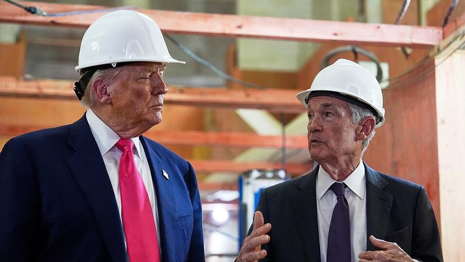 Trump beleidigt seit Monaten Fed-Chef Powell, weil er nicht die Zinsen senkt. (Archivbild)