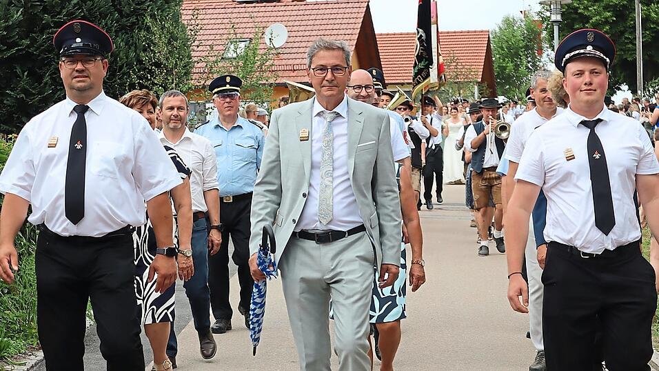 Die Feuerwehr Frankenberg feierte vier Tage lang Gr&uuml;ndungsfest.