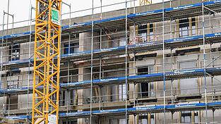 Der Wohnungsbau erlebte seit 2023 einen Einbruch. (Archivbild)