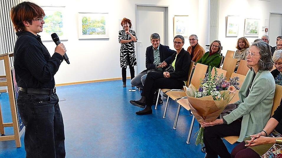 Auch Enkelin Elisabeth fand lobende wie auch berührende Worte für Oma Sigrid Hofer. Auch Enkelin Elisabeth fand lobende wie auch berührende Worte für Oma Sigrid Hofer.