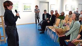 Auch Enkelin Elisabeth fand lobende wie auch berührende Worte für Oma Sigrid Hofer.